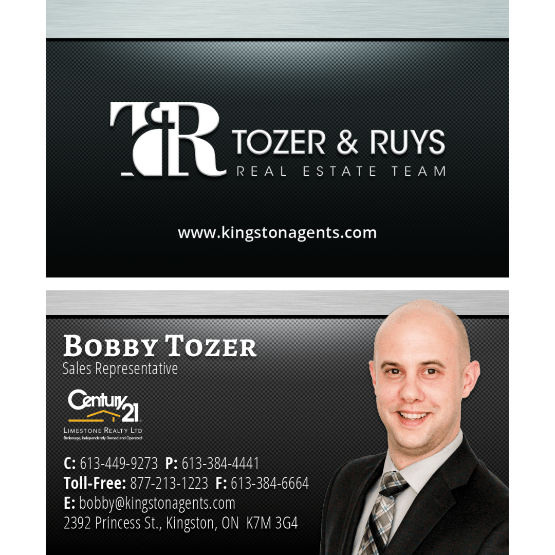 Bobby Tozer business cards 2af26901