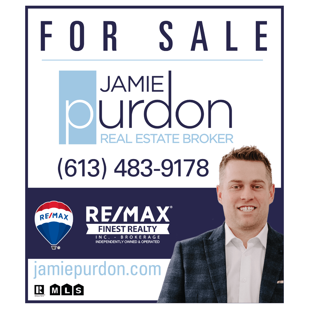 Jamie Purdon for sale sign 808cb5b1