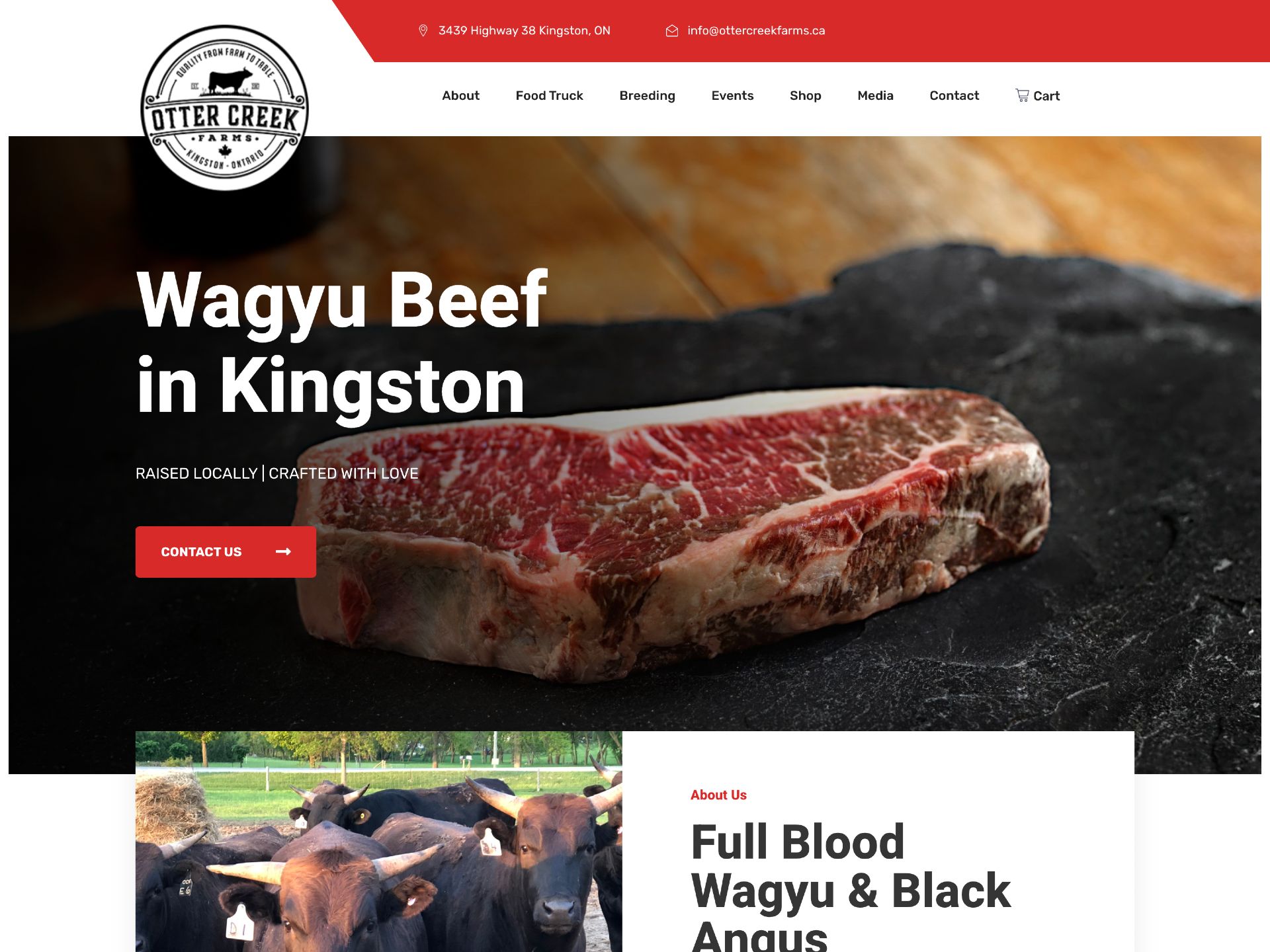 Website Portfolio 11 Otter Creek Farms