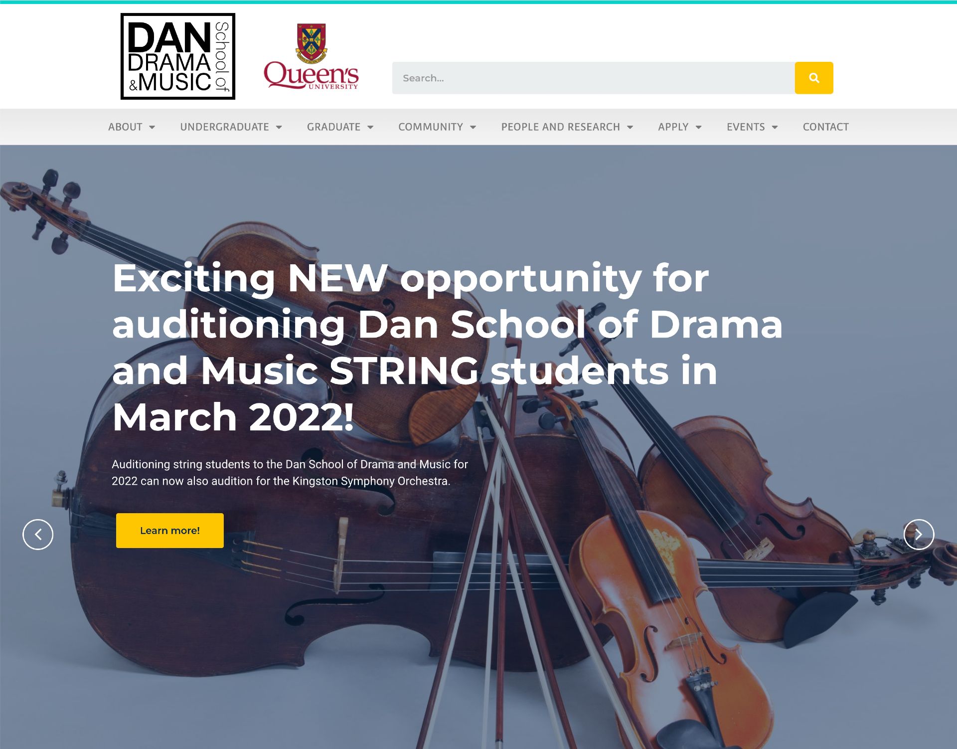 Website Portfolio 2 Queens Dan School